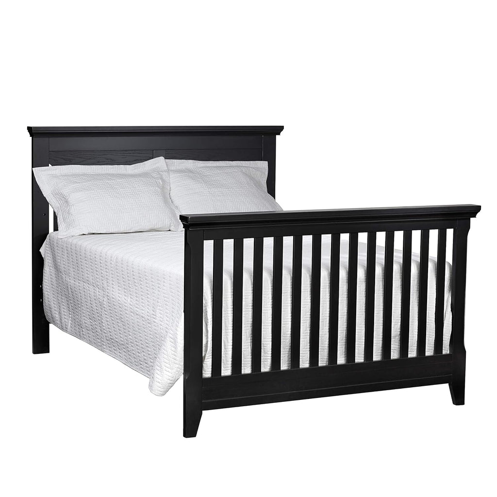 4 in 1 Convertible Crib in Classic Heritage Black Finish O2498