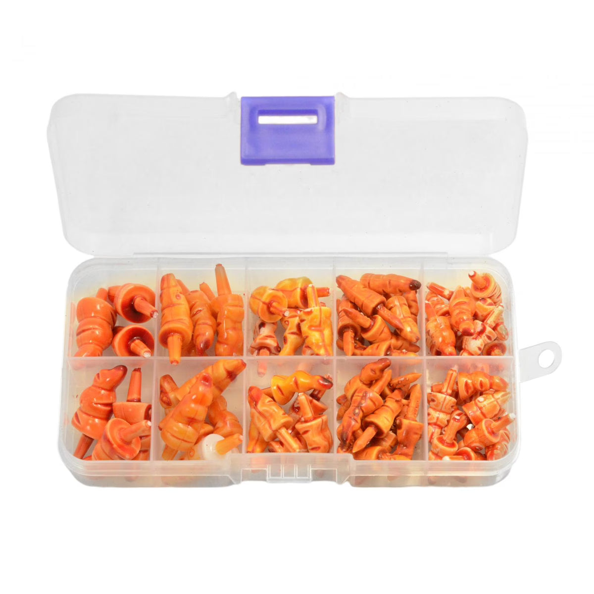 70 Pieces Snowman Noses Mini Toys Making Materials D224691