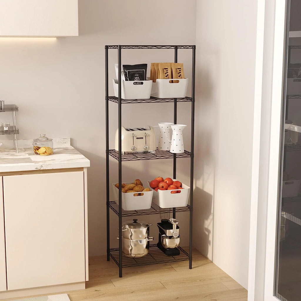 5 Tier Wire Shelf Unit H46461