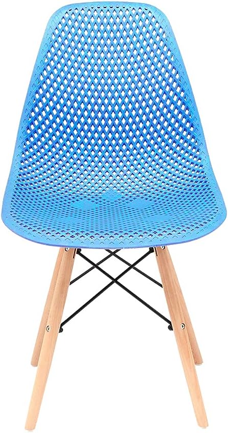 Beige Plastic Shell Chair with Beech Wood Legs U152850