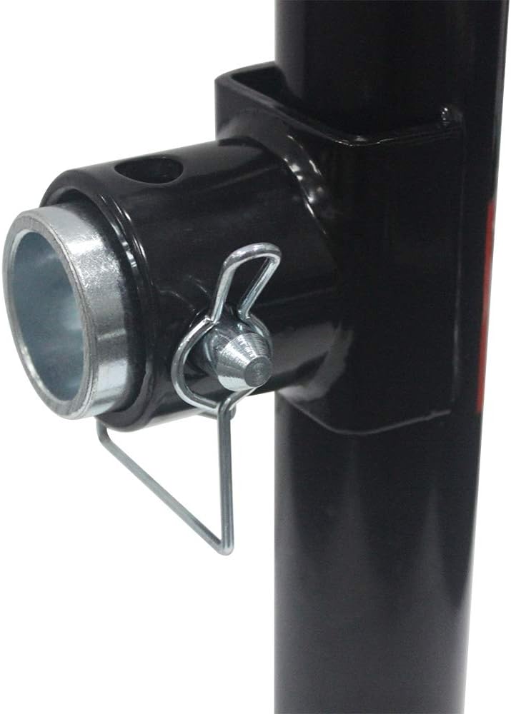 Stainless Steel Swivel Trailer Jack, 2000 lbs, 15 Inches, Pack of 2 J662
