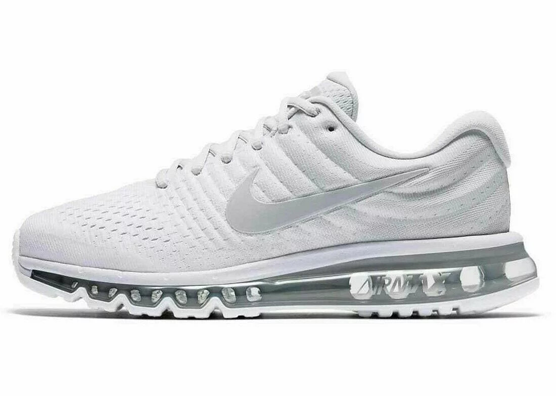 Platinum Wolf Grey/White Men's Size 7.5 Medium L598