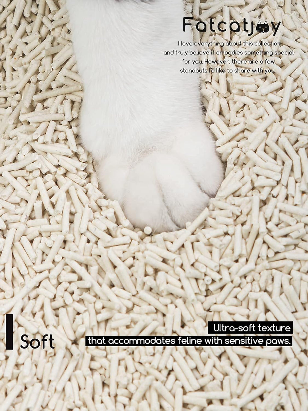 Flushable Clumping Natural Unscented Cat Litter (5.5lb x 3Pack) C99783