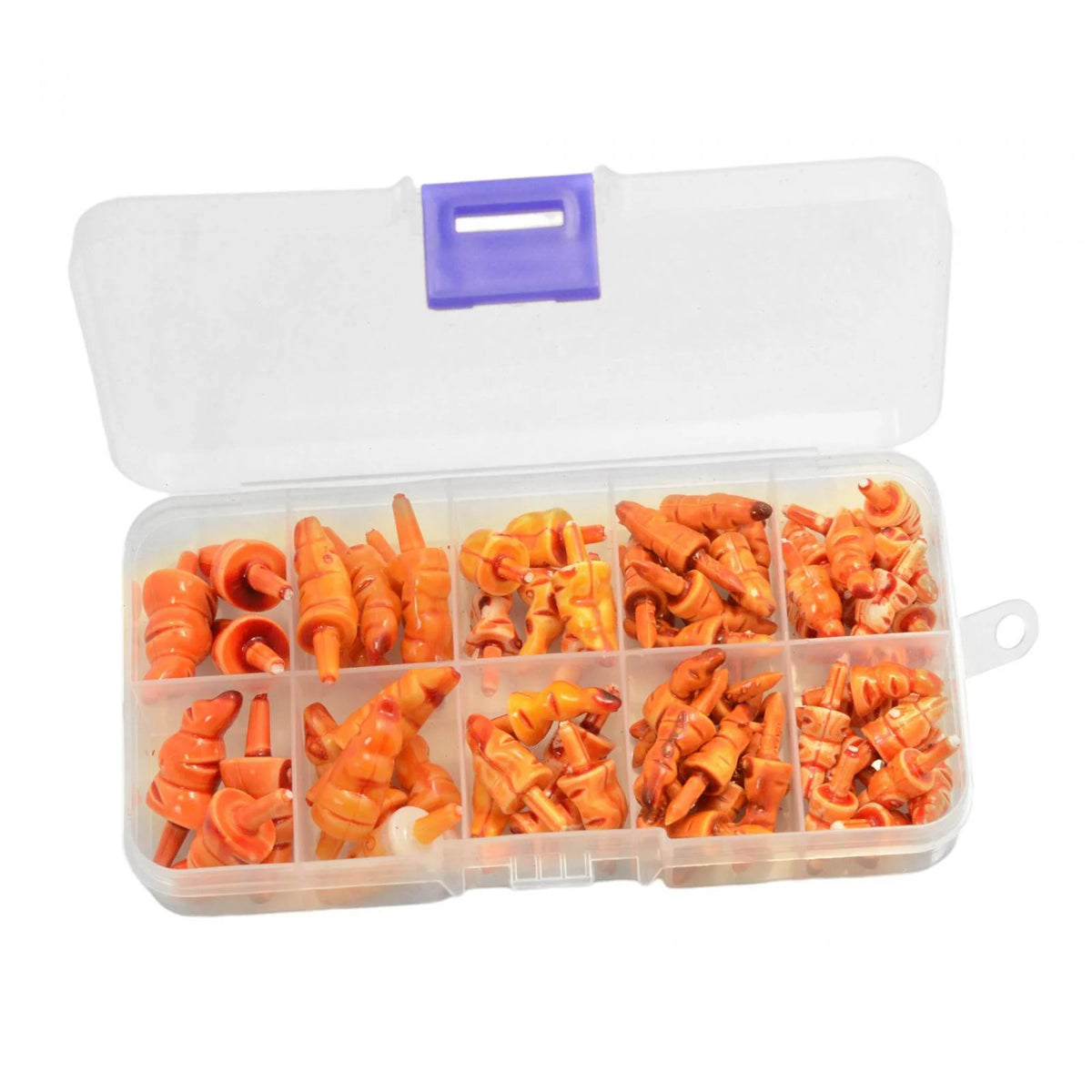 70 Pieces Snowman Noses Mini Toys Making Materials D224691