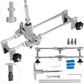 Mortice Door Fitting Jig Door Lock Mortiser Kit Hole Saw 3 Cutters 8pcs M1907