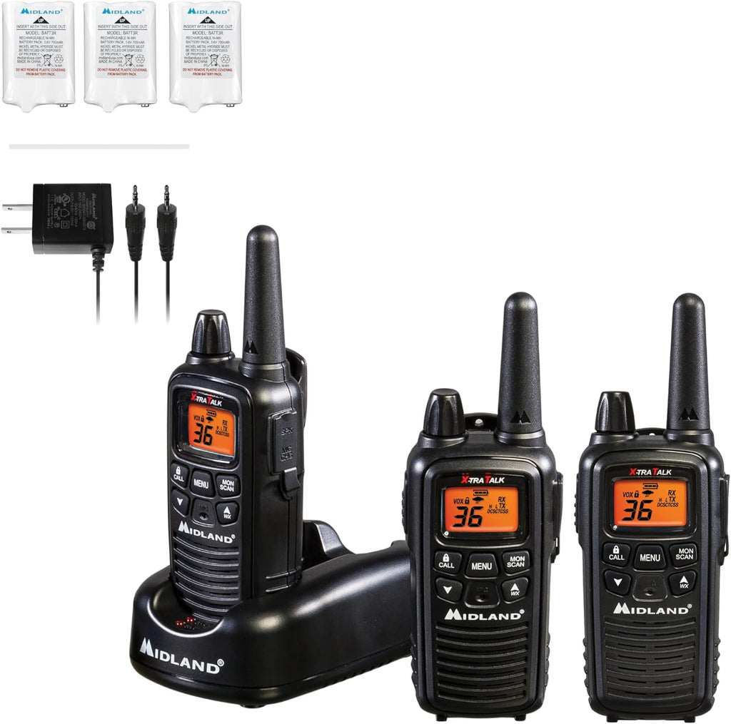 36 Channel FRS Two-Way Radio Walkie Talkie (Yellow/Black) U353
