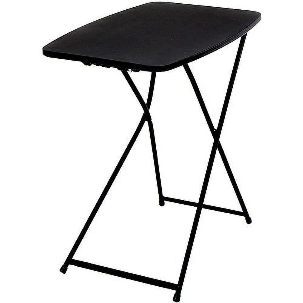 Black Adjustable Height Folding Table C9102