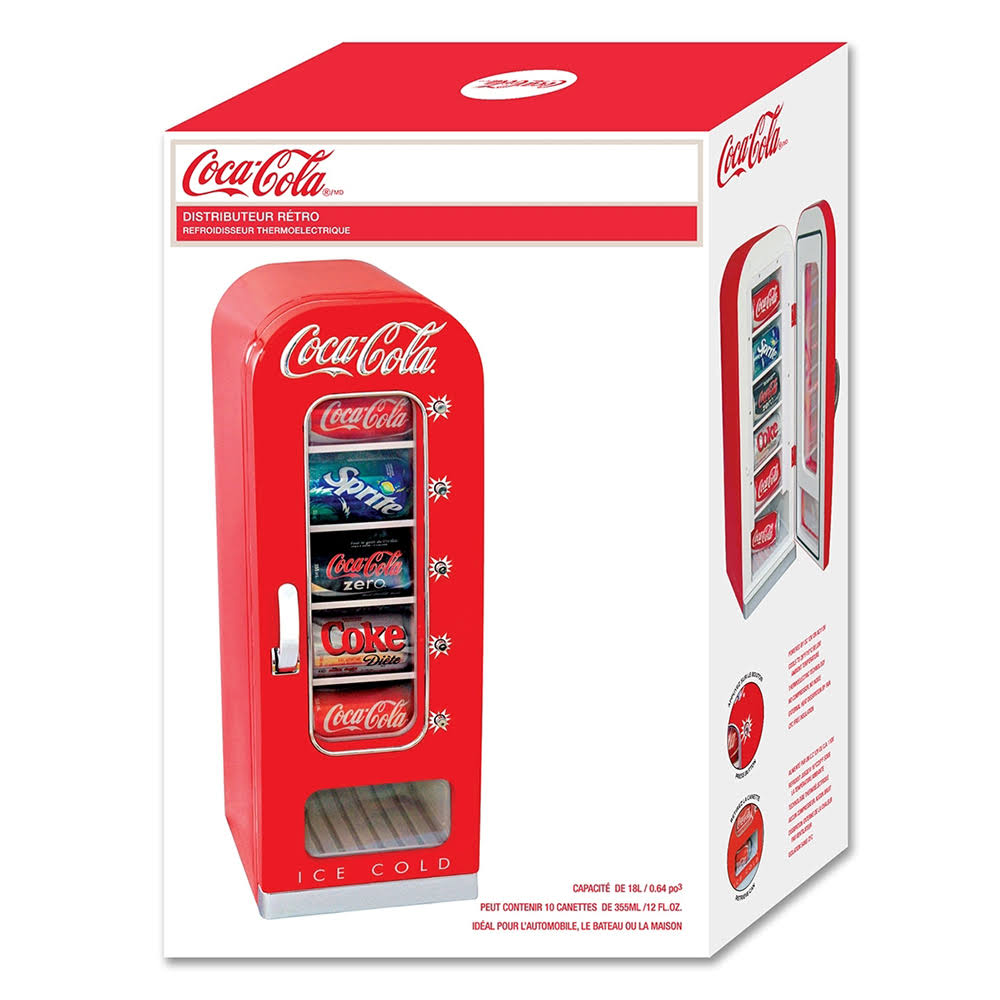 10-Can Retro Vending Fridge L5590