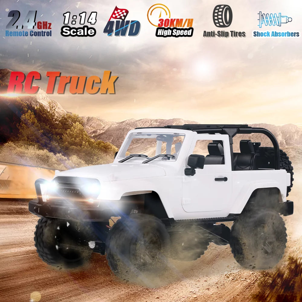 1/14 Scale 4wd Off Road RC Car with LED V8184