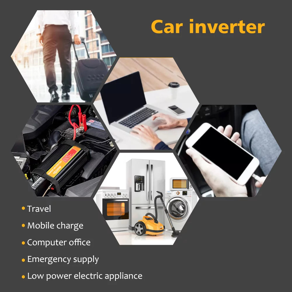 16000 Watts Power Inverter Converter DC 12V to AC 110V G1411