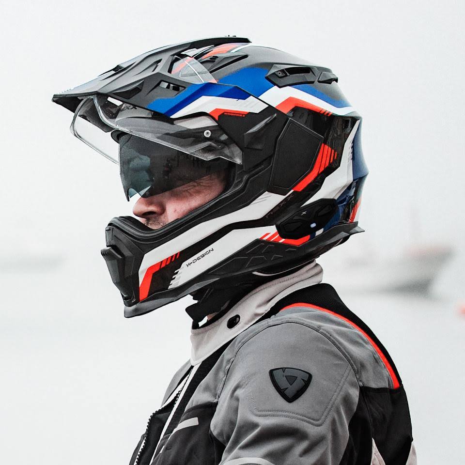 Black-Red-Blue Helmet Size 2XL C70751