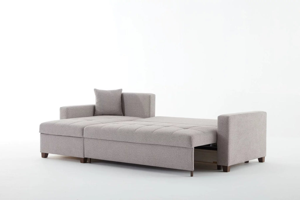 102" Queen Sleeper Reversible Sectional with Storage M227
