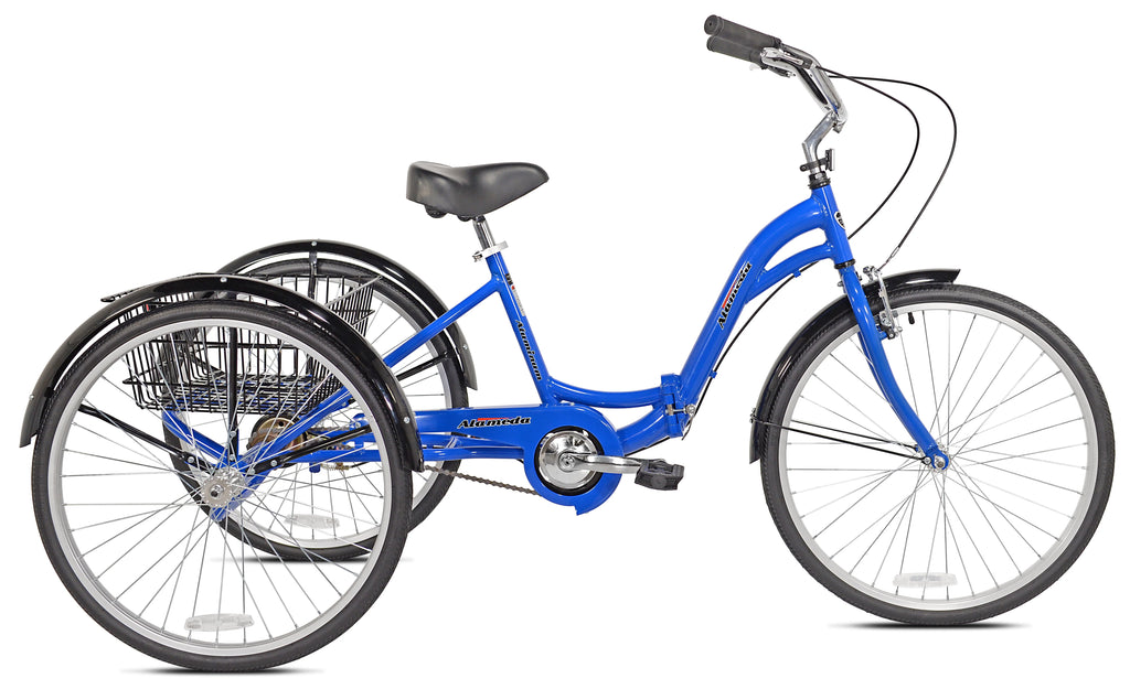 Blue Folding Adult Trike D2003