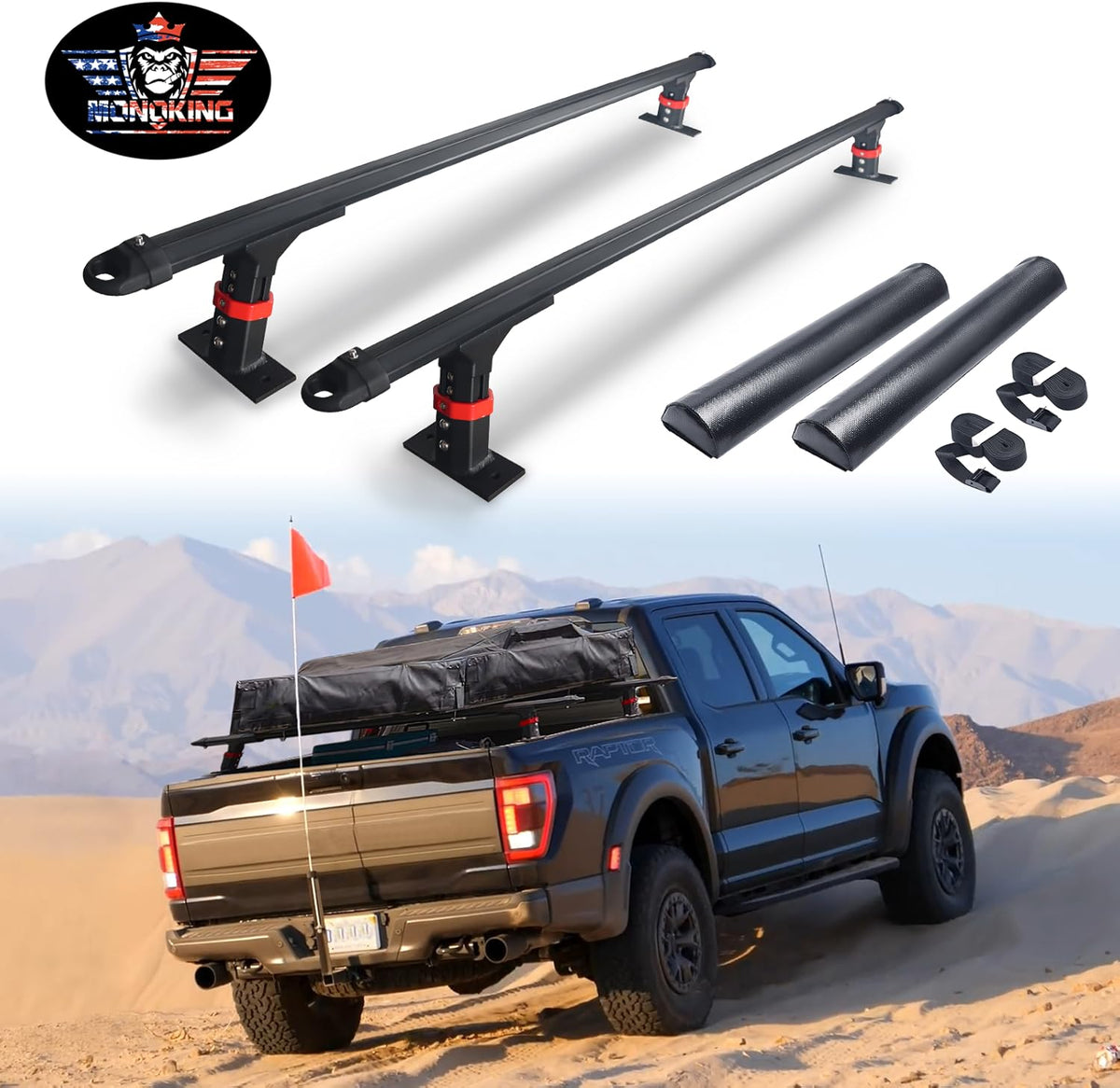 Truck Bed Racks Low Profile Adjustable Height Heavy Duty M182
