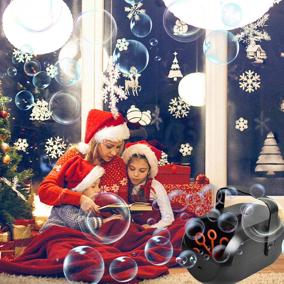 Portable Rechargeable Bubble Machine R82229