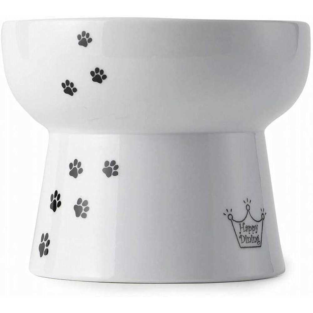 Raised Cat Water Bowl with Measurement Lines A22167