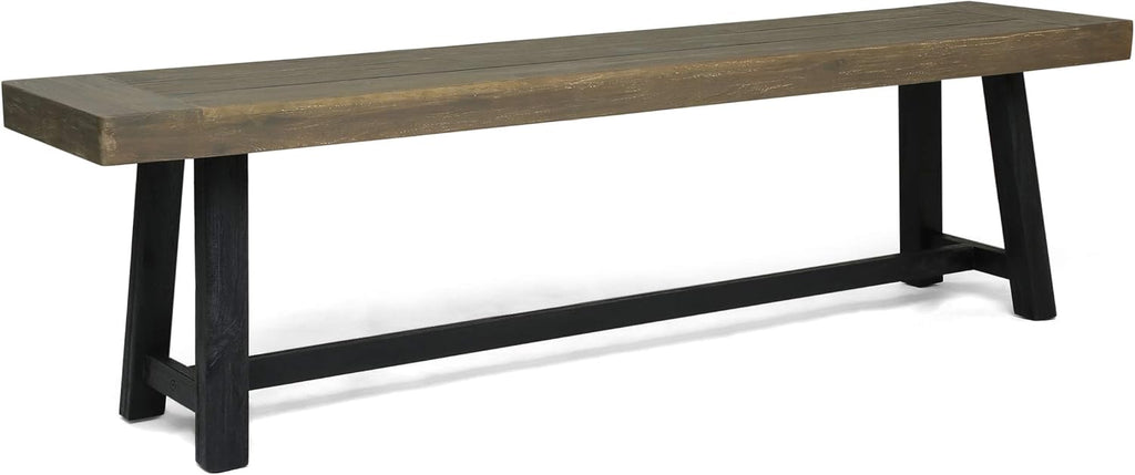 Acacia Wood Bench X4469