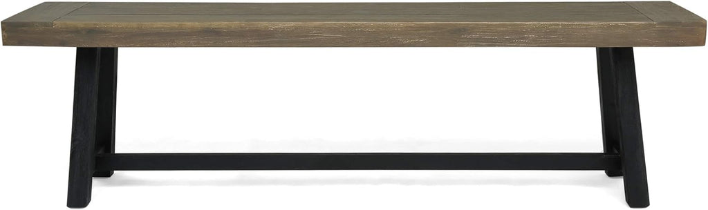 Acacia Wood Bench X4469