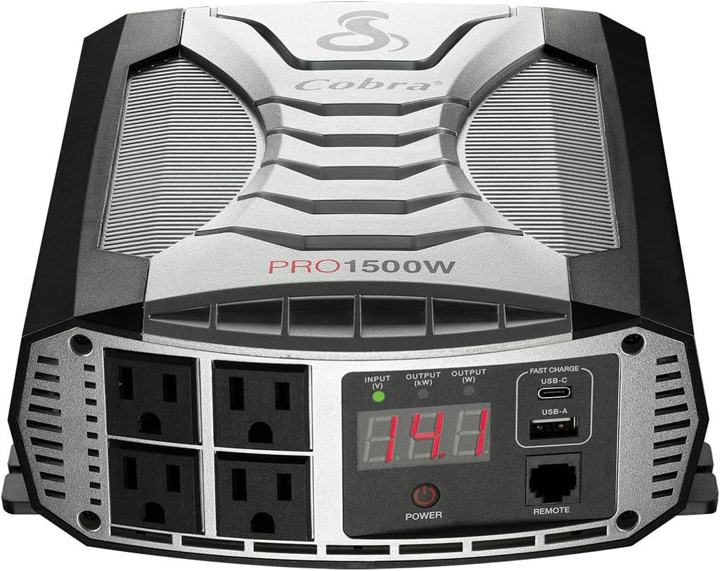 500W Portable Power Inverter with 2 AC Outlets and 2 USB Ports X72556