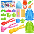 20 PCS Snowball Maker with Carrying Bag Snow Mold W650527