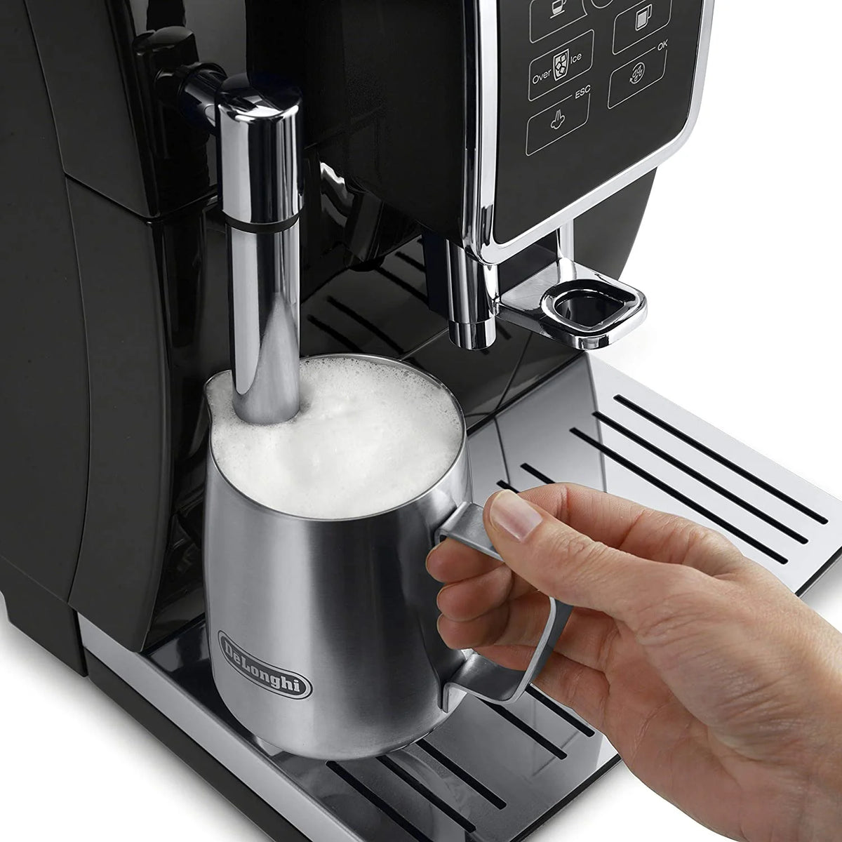 Automatic Espresso Maker with iced-coffee, black N3775