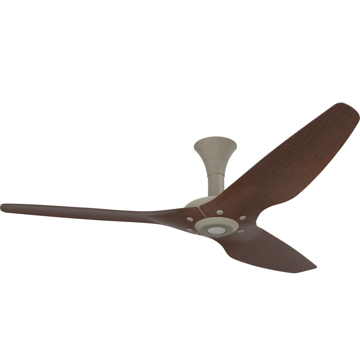 60 Ceiling Fan with Cocoa Aluminum Blades and Satin Nickel Finish I707428