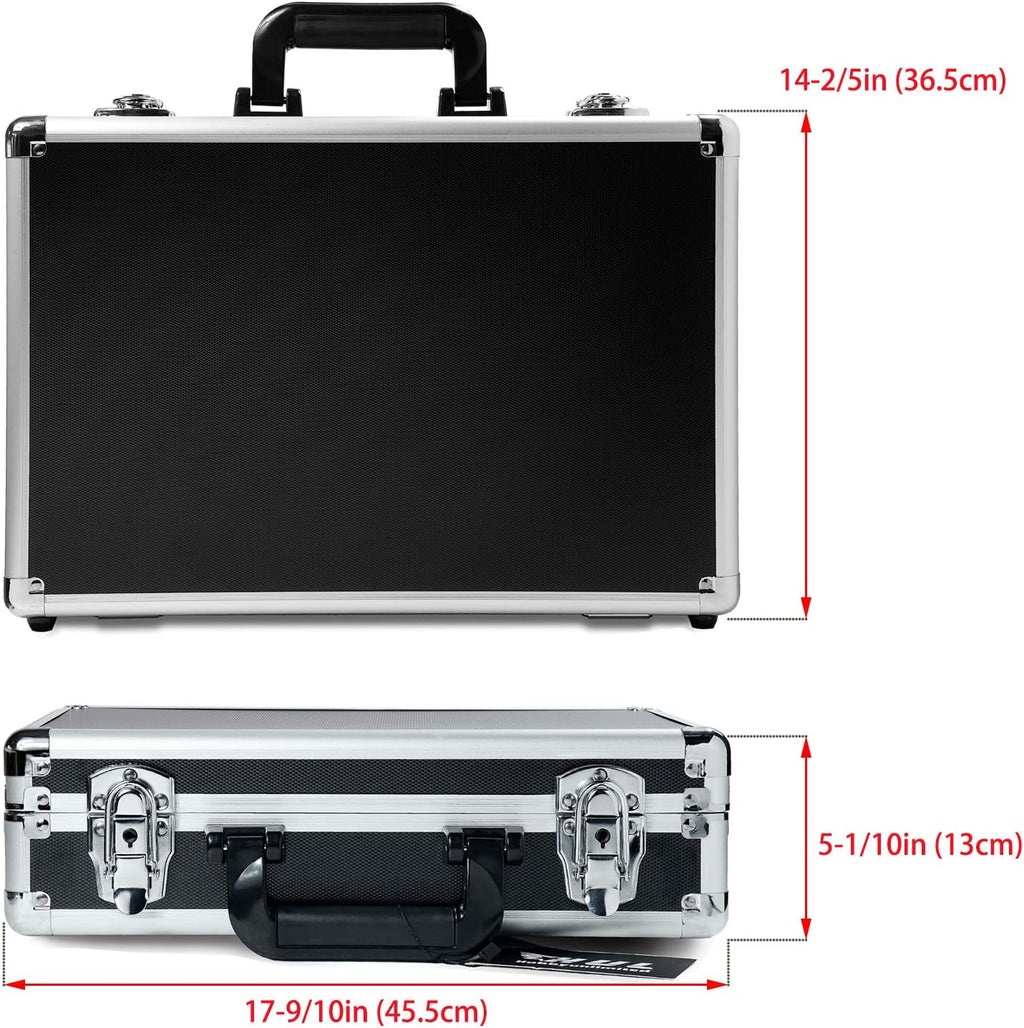 16in Aluminum Case with Pluck Foam Interior O438