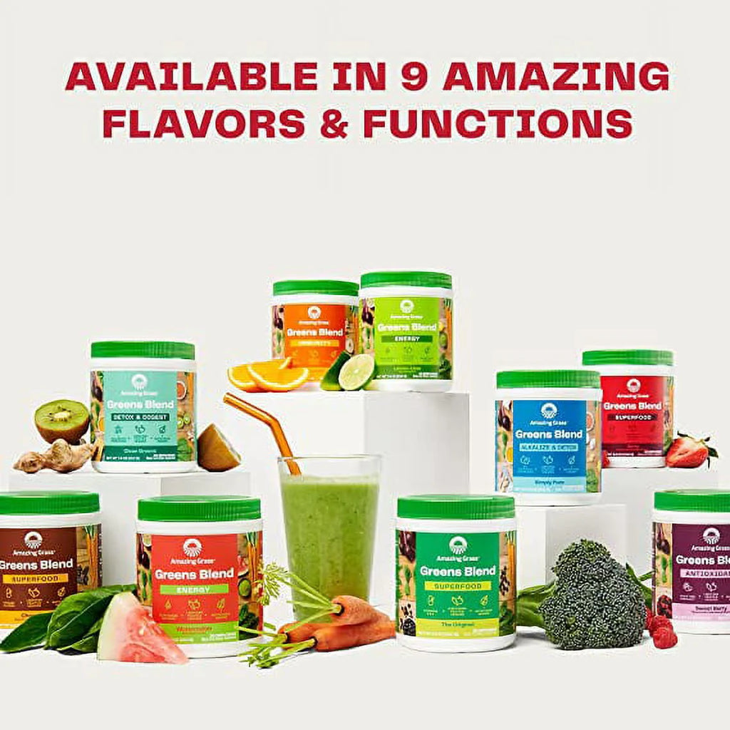 Greens Blend Superfood Berry 8.5 oz M5991
