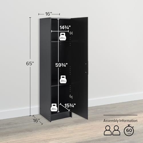 White Storage Cabinet T857