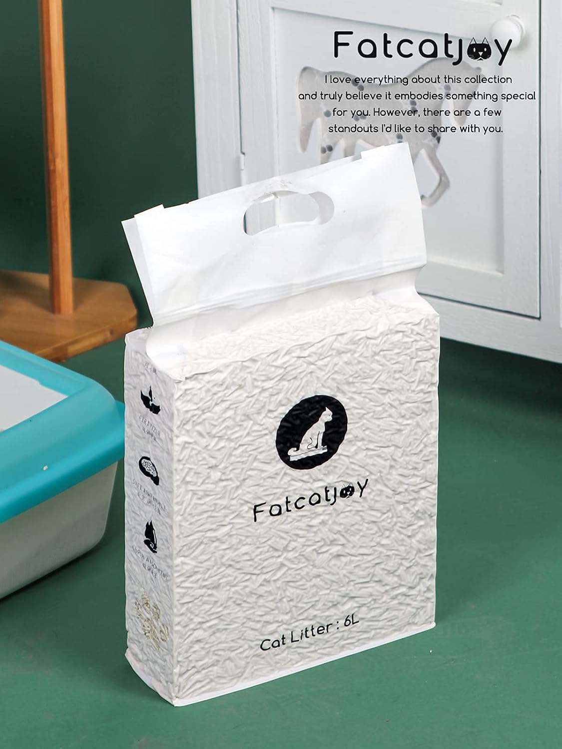 Flushable Clumping Natural Unscented Cat Litter (5.5lb x 3Pack) C99783
