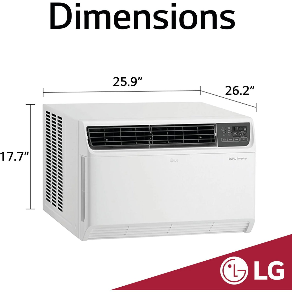115V 14,000 BTU Smart Window Air Conditioner U162