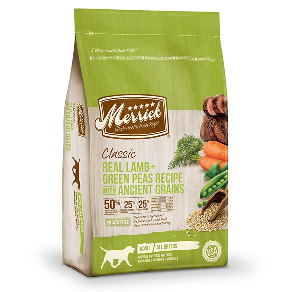 Real Lamb Green Peas with Ancient Grains Dry Dog Food B405