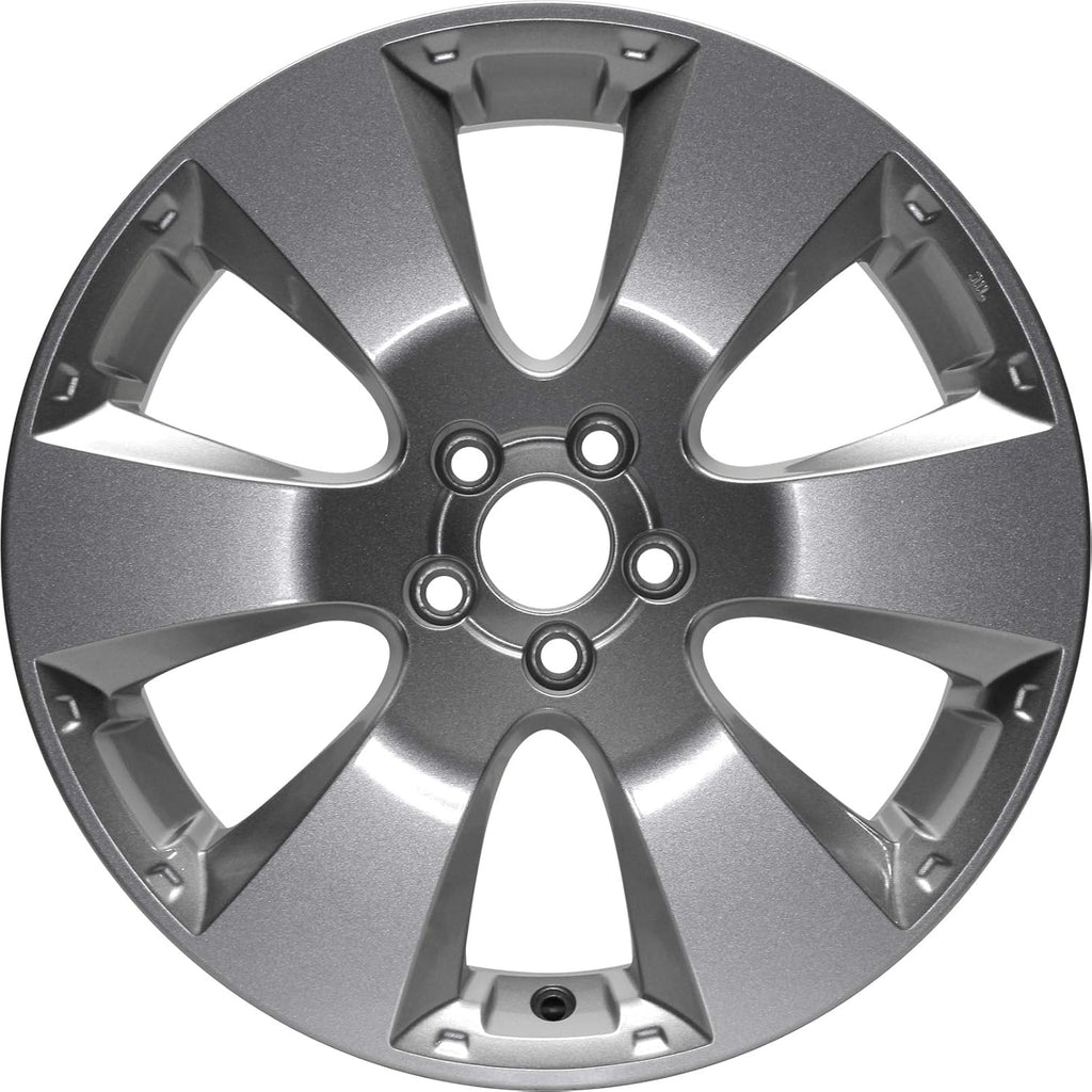 17 Inch 5 Lug 6 Spokes Aluminum Alloy Wheel Rim Q2513