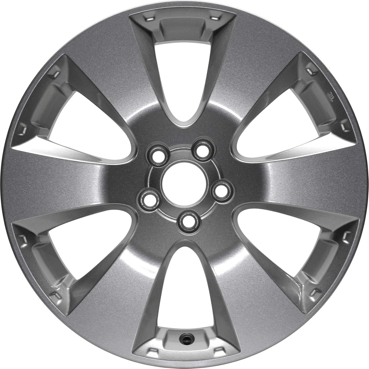 17 Inch 5 Lug 6 Spokes Aluminum Alloy Wheel Rim Q2513