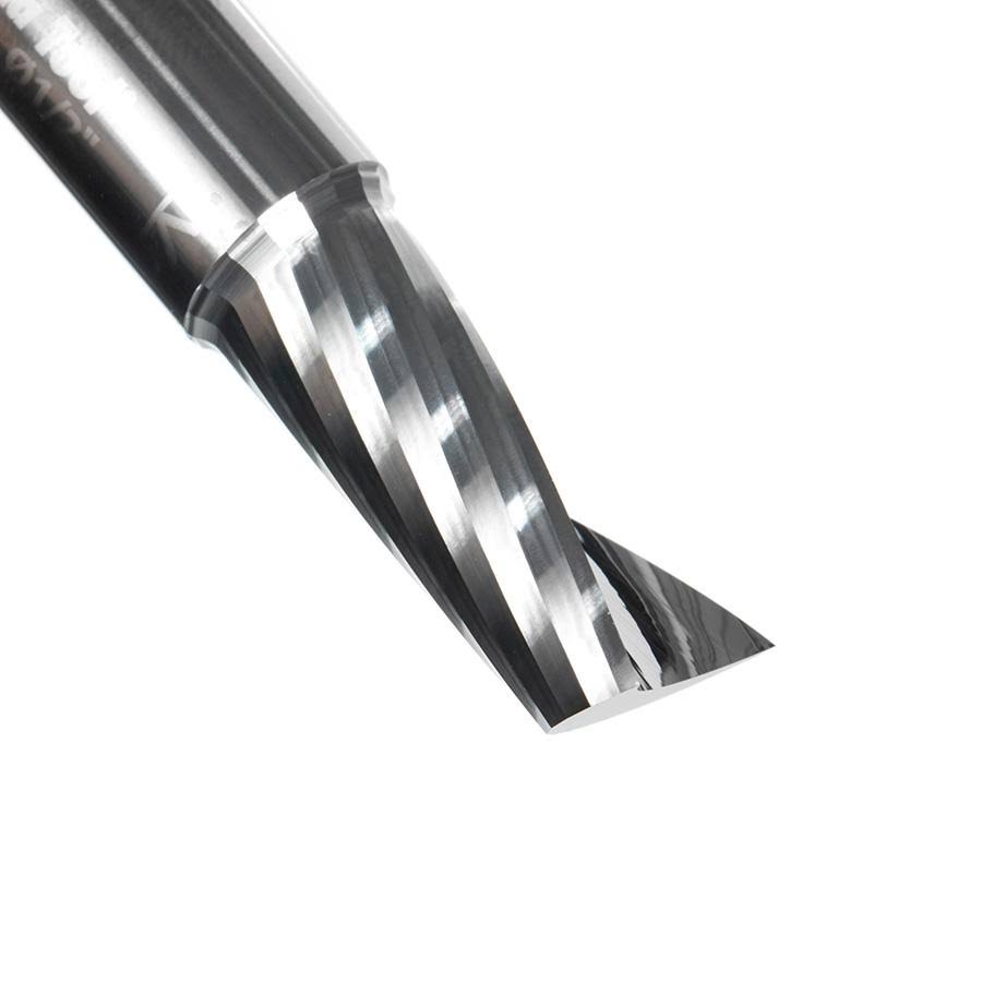 Solid Carbide CNC Spiral Single Flute Aluminum Cutting Up-Cut Router Bit E4490