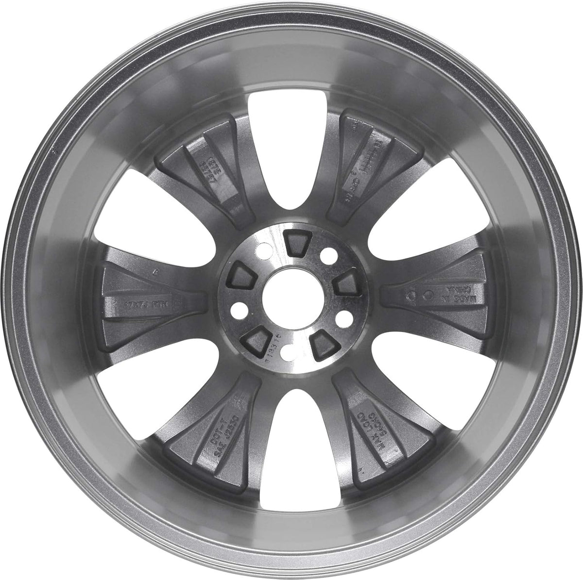 17 Inch 5 Lug 6 Spokes Aluminum Alloy Wheel Rim Q2513