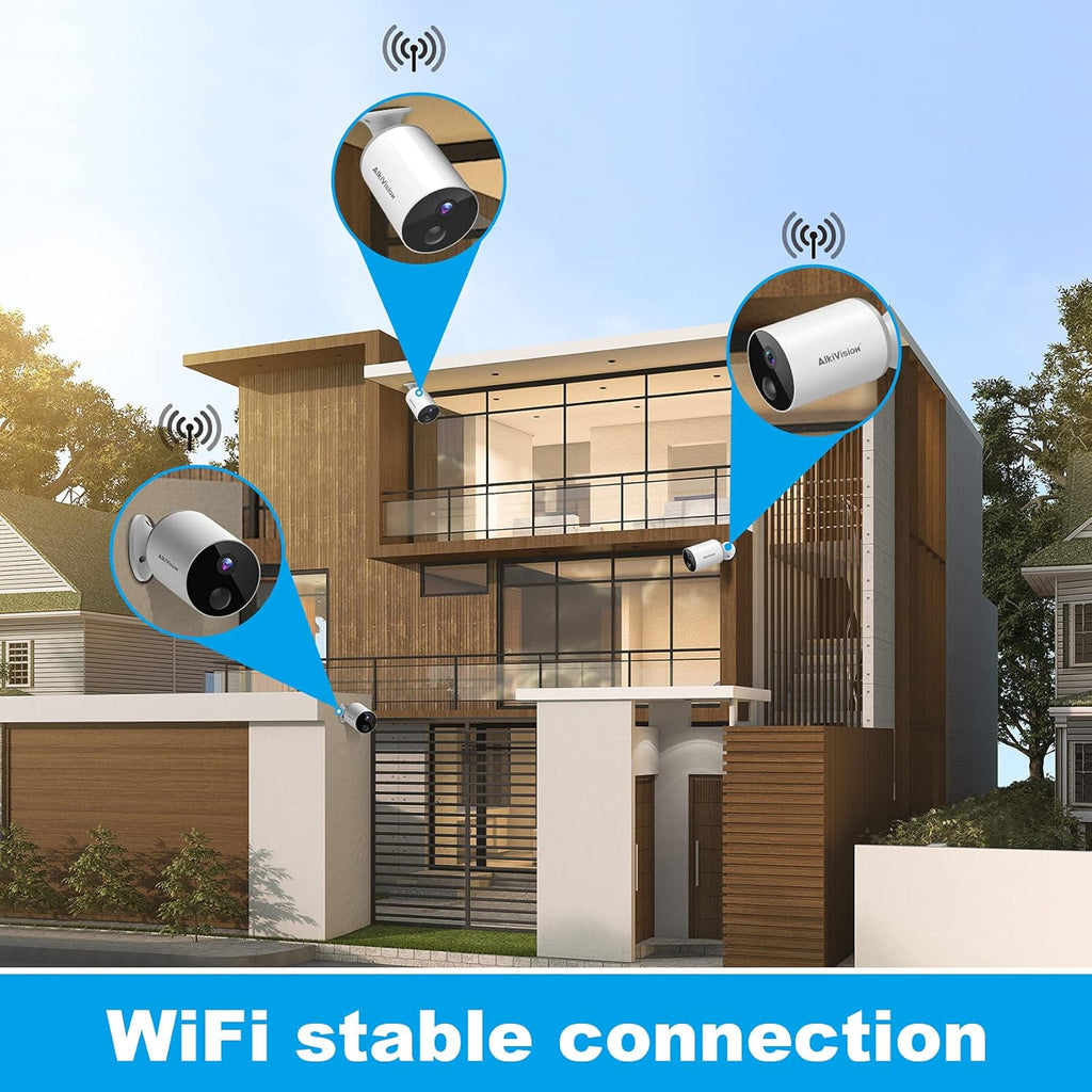Wireless 1080p HD Outdoor Security Camera with Night Vision S78860