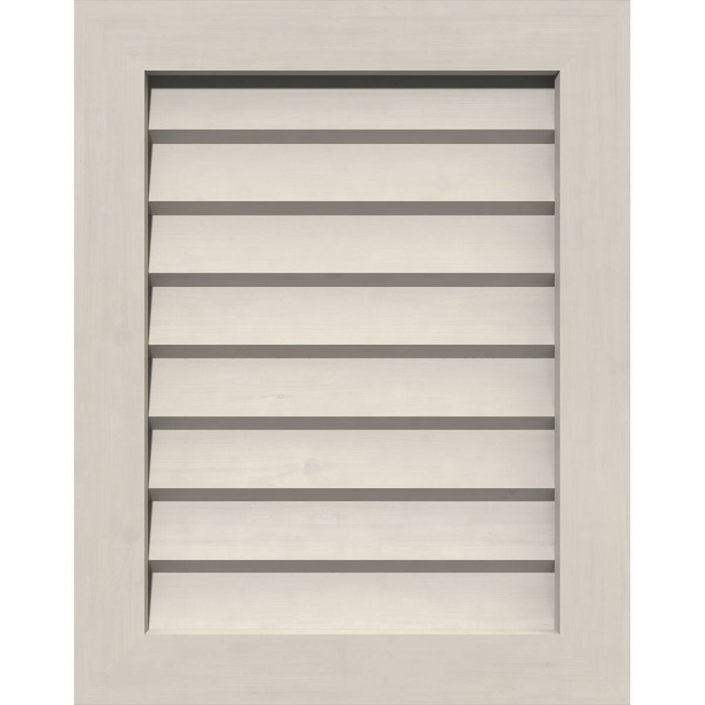 Vertical Gable Vent Primed Non-Functional V744