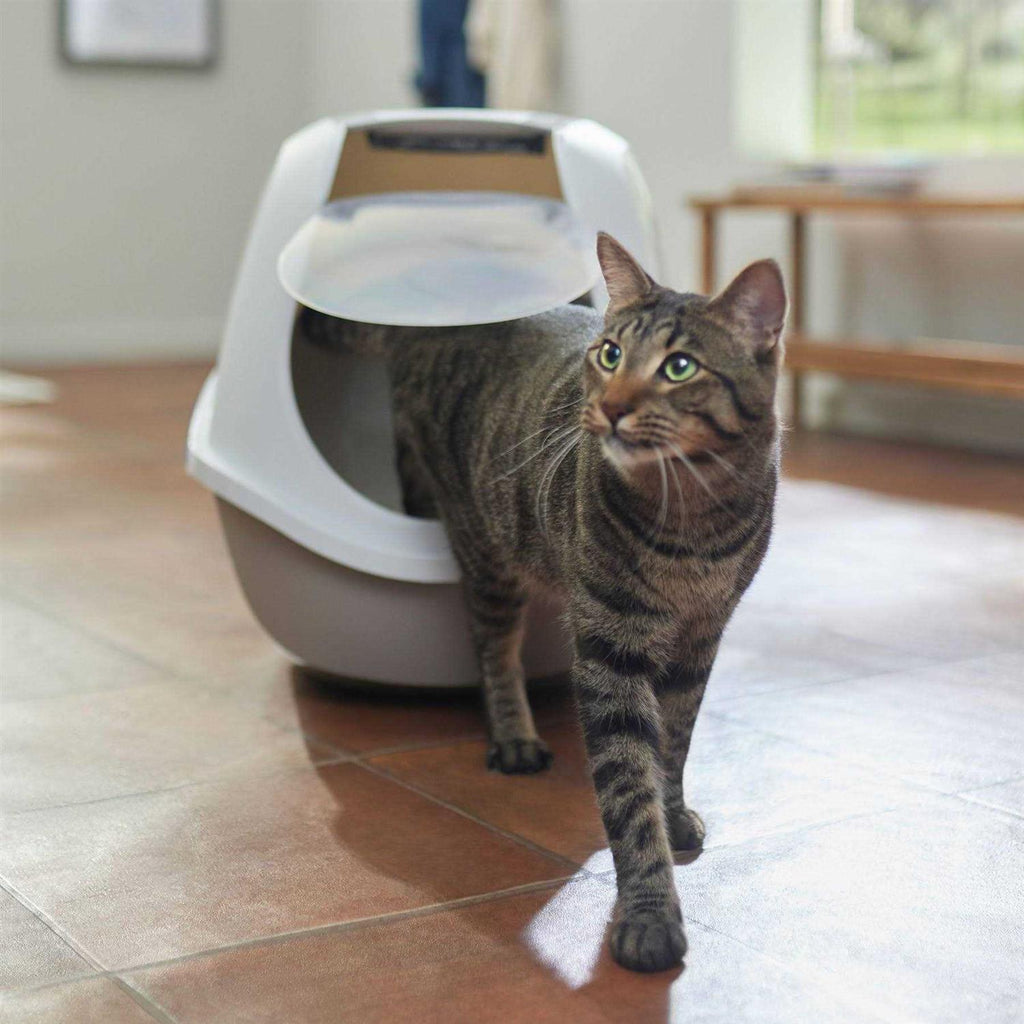 Hooded Cat Litter Box Q385