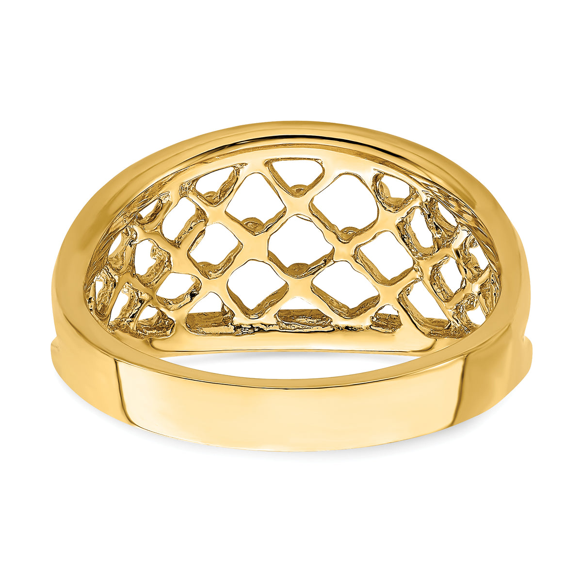 Tapered Mesh Band Ring V21428