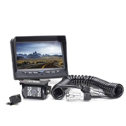 Two Camera System with Trailer Tow Quick Connect & Disconnect Kit Q7516