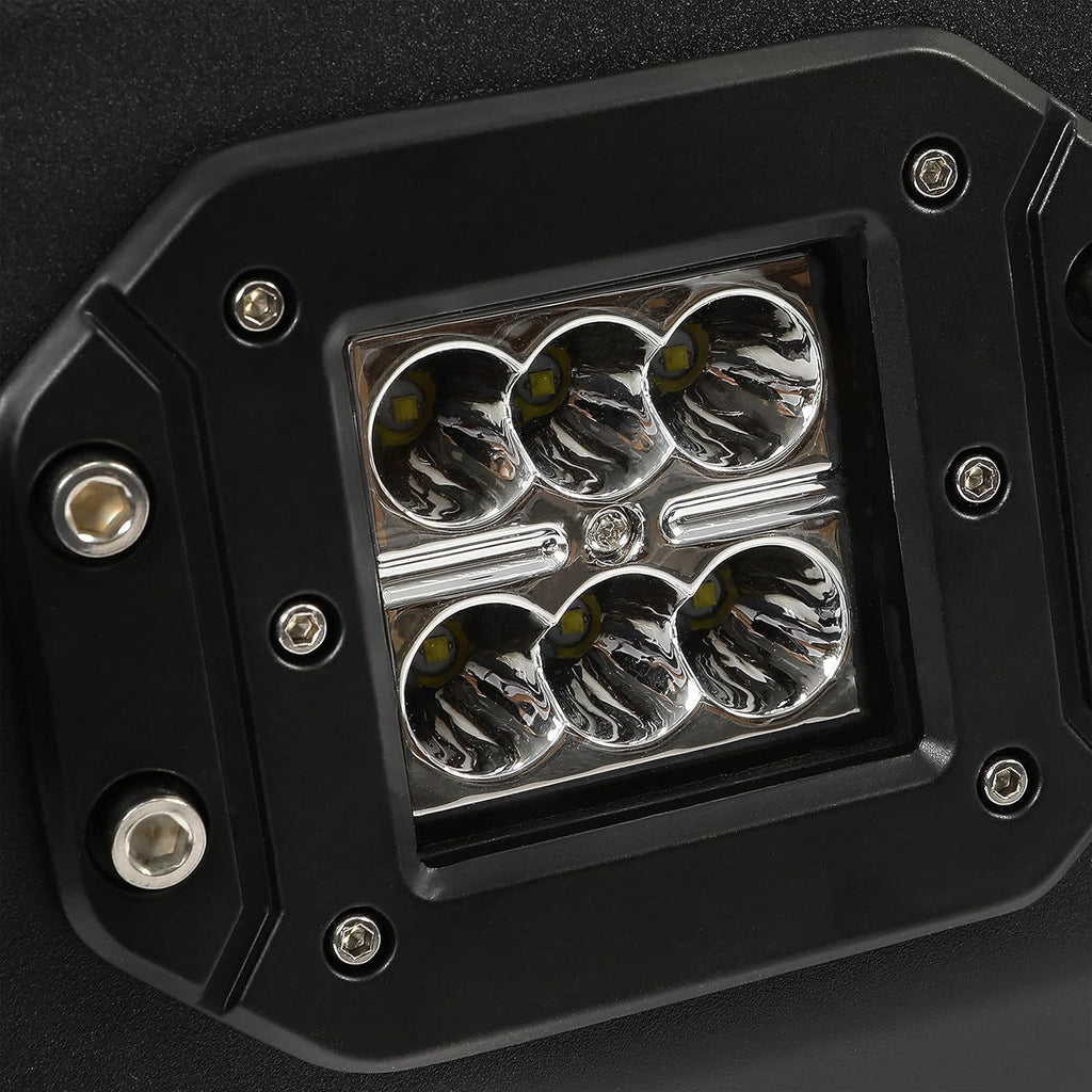 Front Winch Bumper with LED Lights for Polaris Ranger W670287