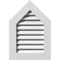 12 inch x 22 inch Peaked Top PVC Gable Vent Z734759
