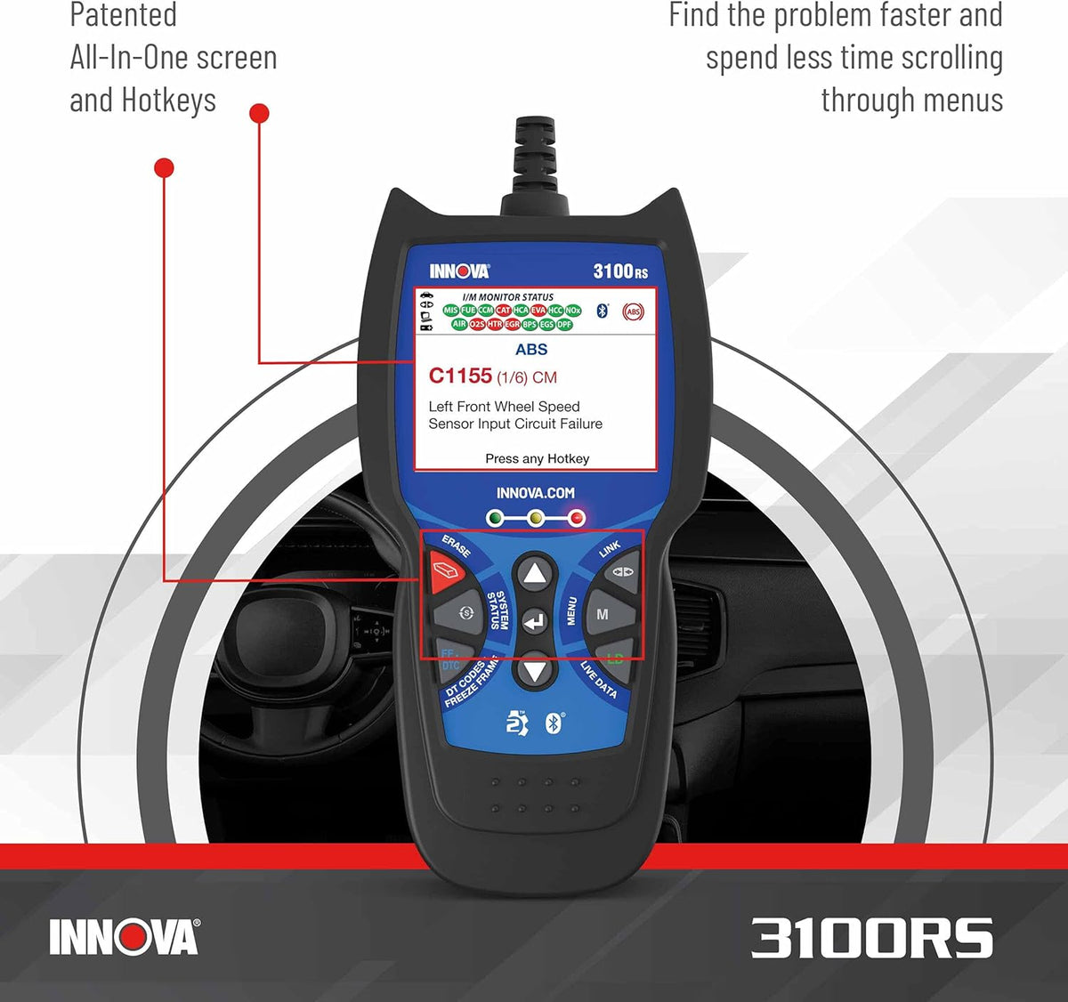 OBD2 Scanner with Live Data D122