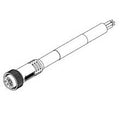 Mini-Change A-size Single-Ended Cordset, 3 Poles, Male to Pigtail, 16 AWG, PVC Cable, 3.66m M33372