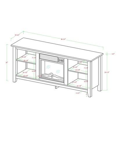 TV Console with Electric Fireplace L864404