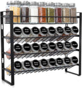 4 Tier Spice Rack with Hooks I59801