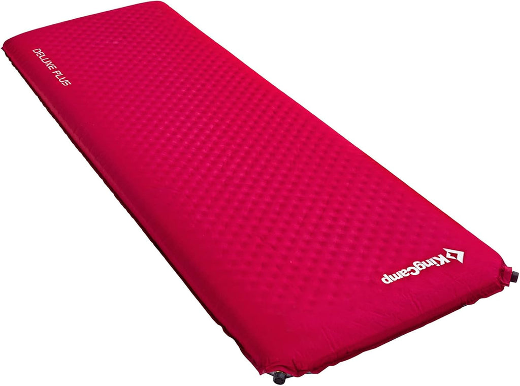 Self Inflating Insulated Camping Sleeping Pad Blue J2874