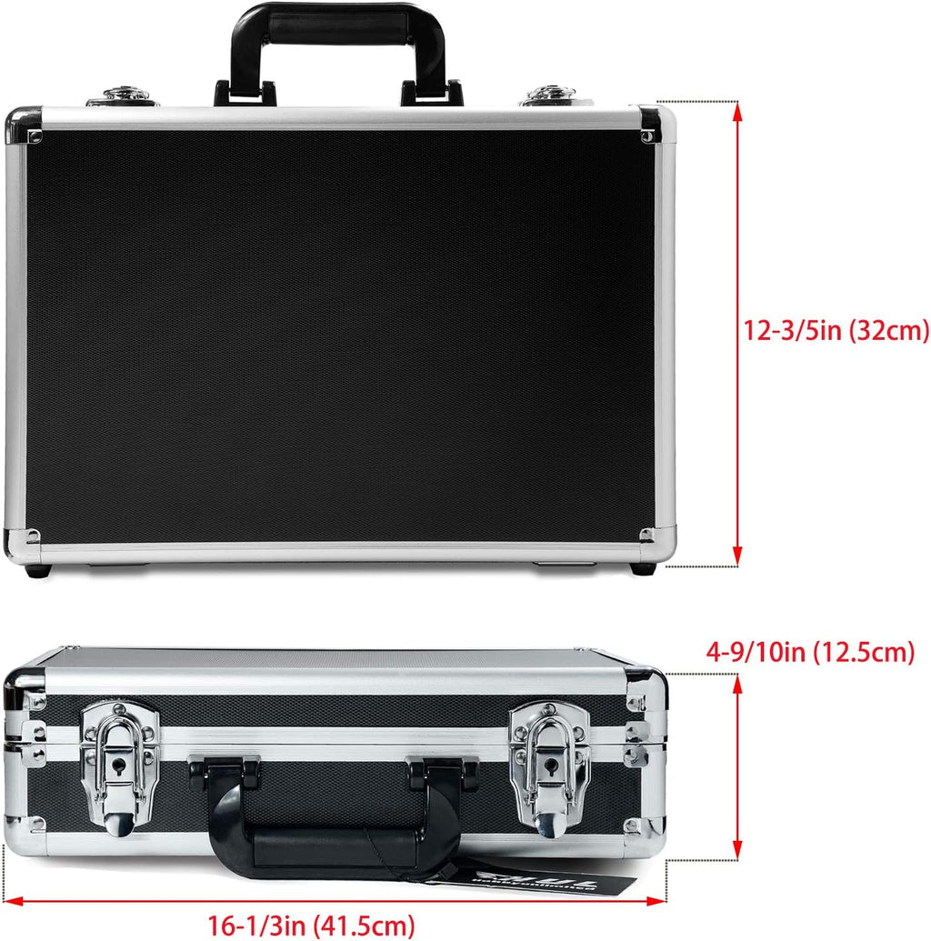 16in Aluminum Case with Pluck Foam Interior O438
