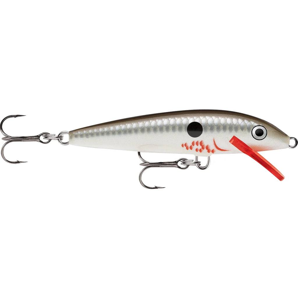 Floating Minnow Fishing Lure 2.75 1/8oz Silver Q922